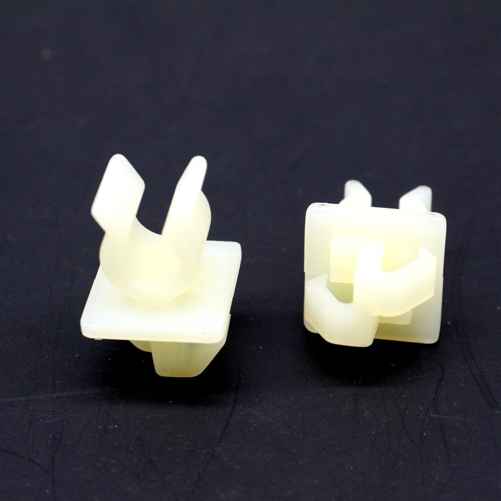 2X Hood Support Prop Rod Clip Holder Holds 6mm 7mm Rods for Toyota 53452-90351