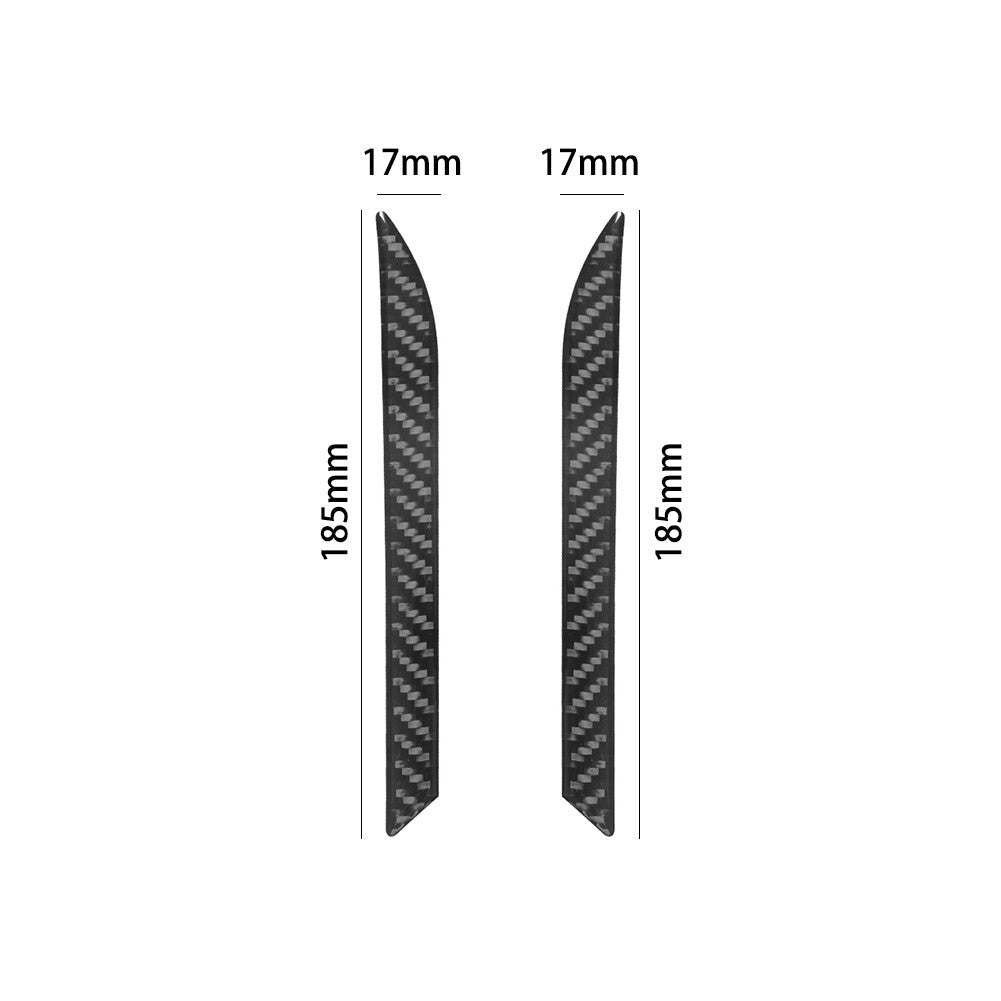 Carbon Fiber Rear Door Panel Trim for Volkswagen for Tiguan 2013-2017