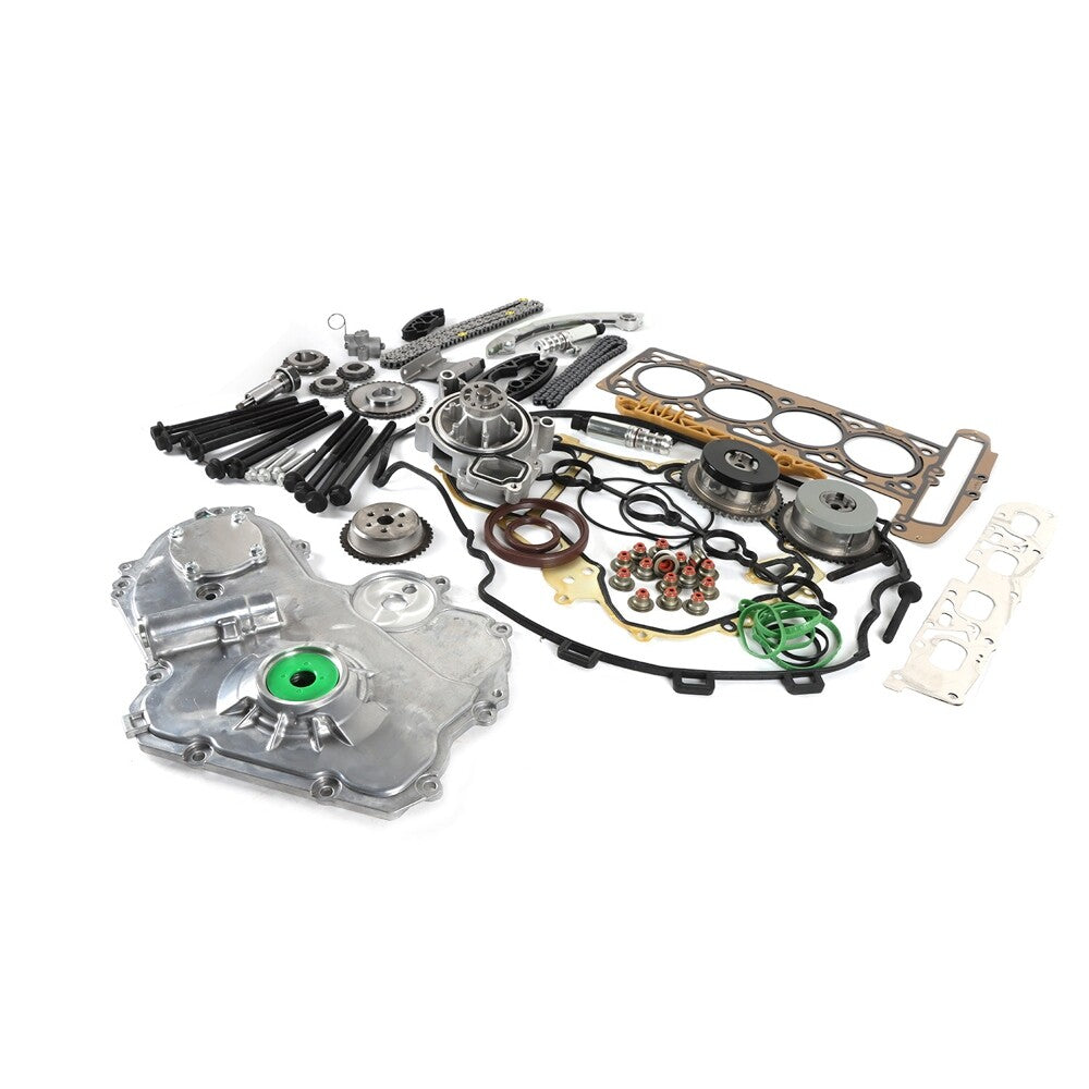 Timing Chain Kit Head Gasket Bolts Oil Water Pump For GM Ecotec 2.2L 2.4L l4 US