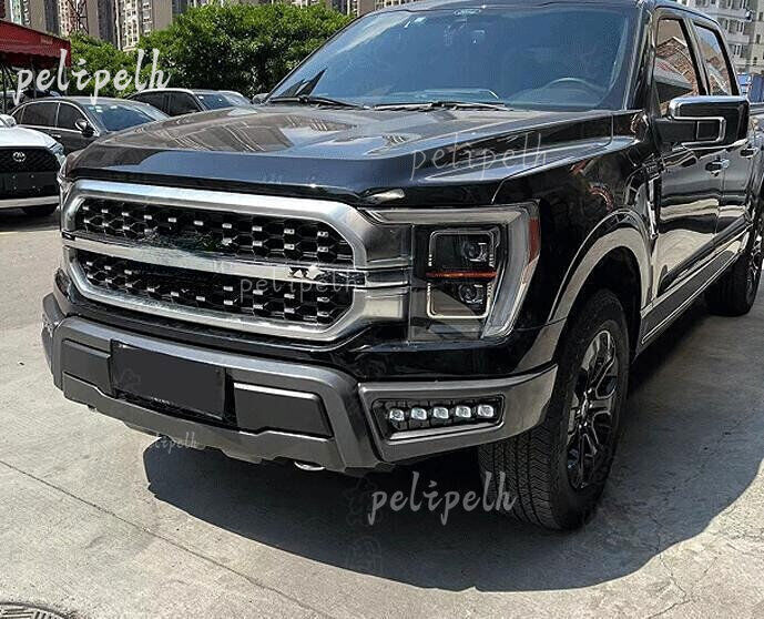 Conversion Front Bumper LED Fog Lamps Signal Lamp For 2014-24 for Ford F150