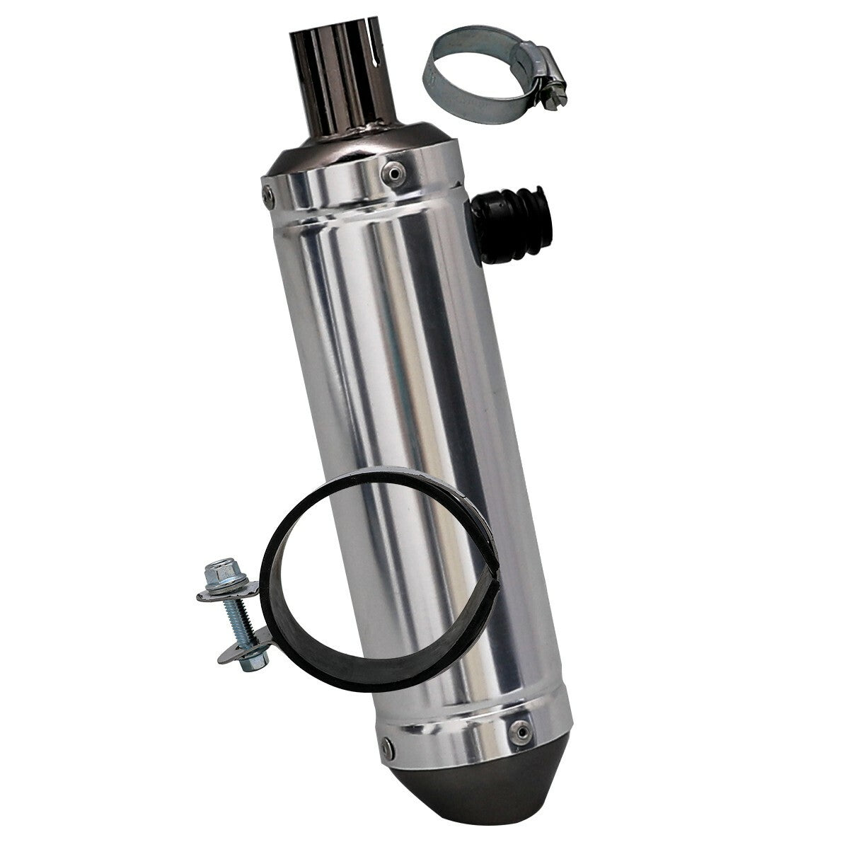 28mm Exhaust muffler for 50cc 70cc 110cc 125cc 150cc Dirt Pit Bike Quad Apollo