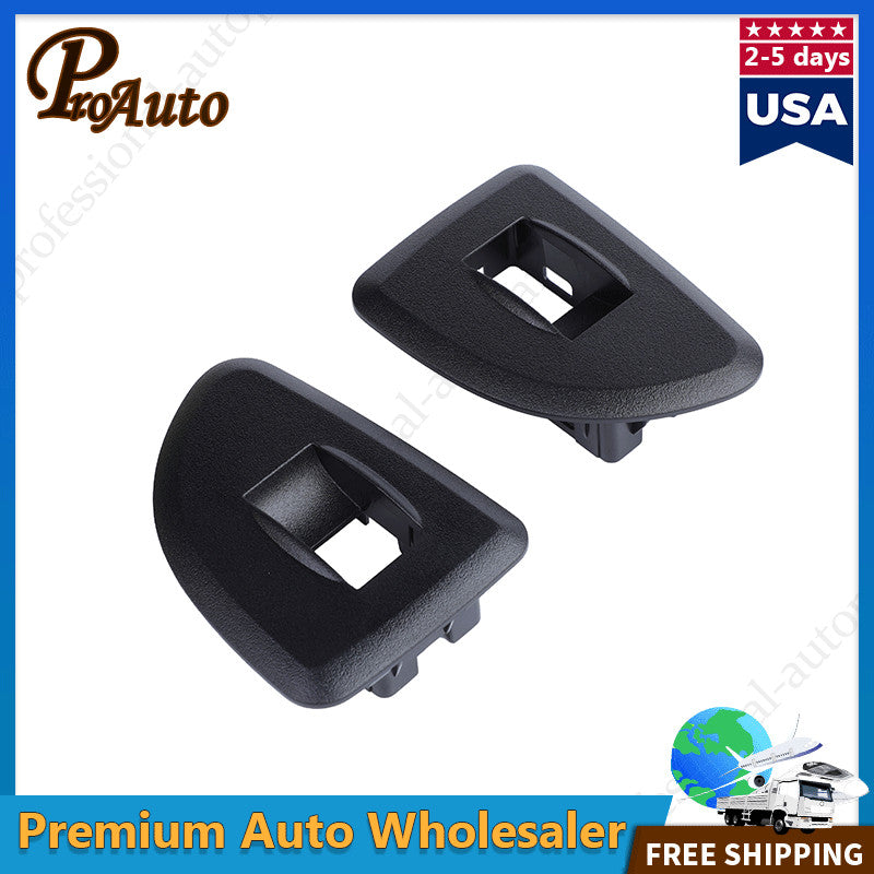 Rear Window Switch Bezel Left + Right For 09-13 Silverado 1500 2500 Ext Cab