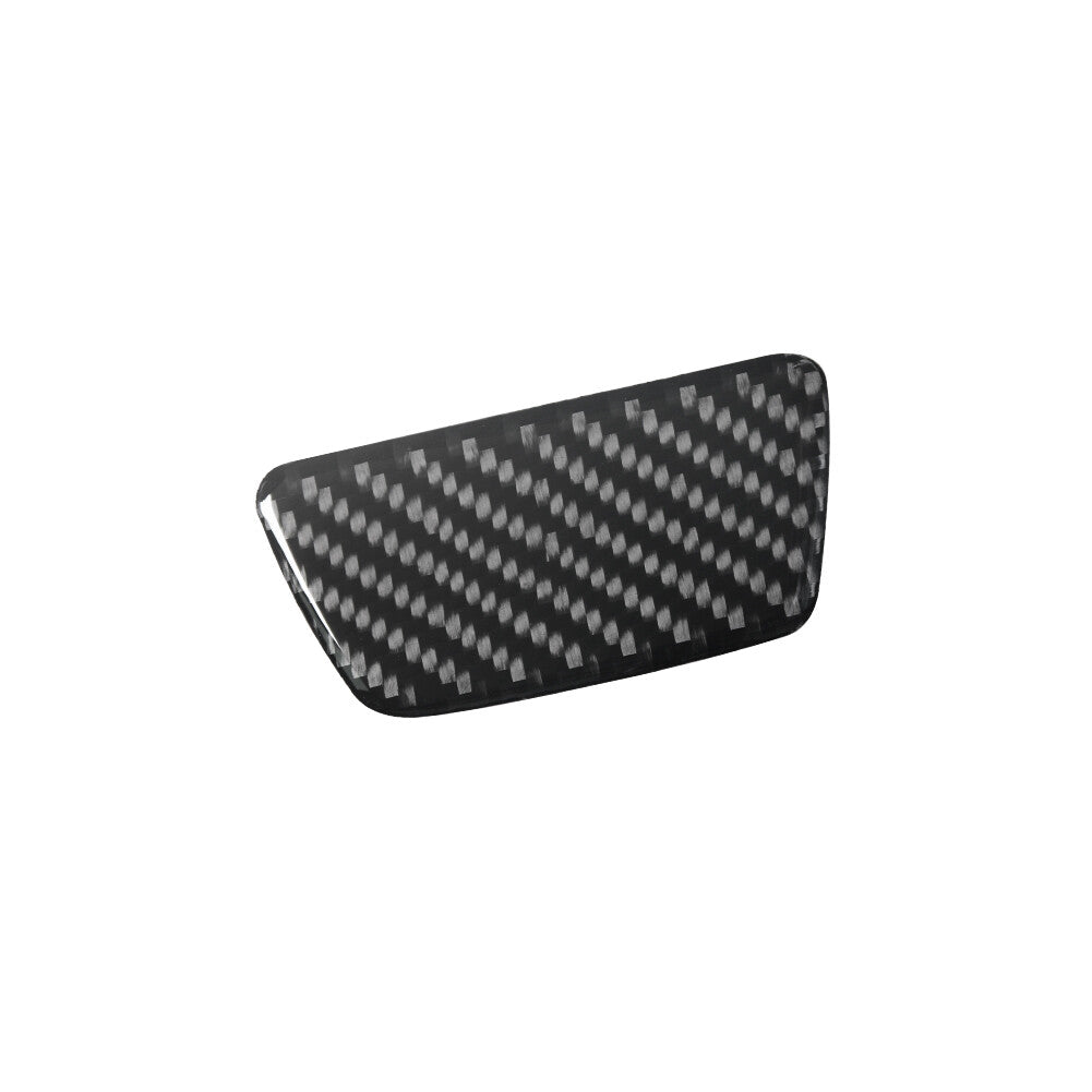 Carbon Fiber Interior Glove Box Handle Cover Trim for Ford Fiesta 2011-2015