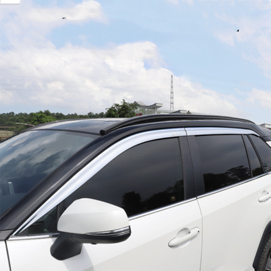 for Toyota Highlander 2020-2023 silver Window Visor Sun Rain Guard Vent Shade 6x