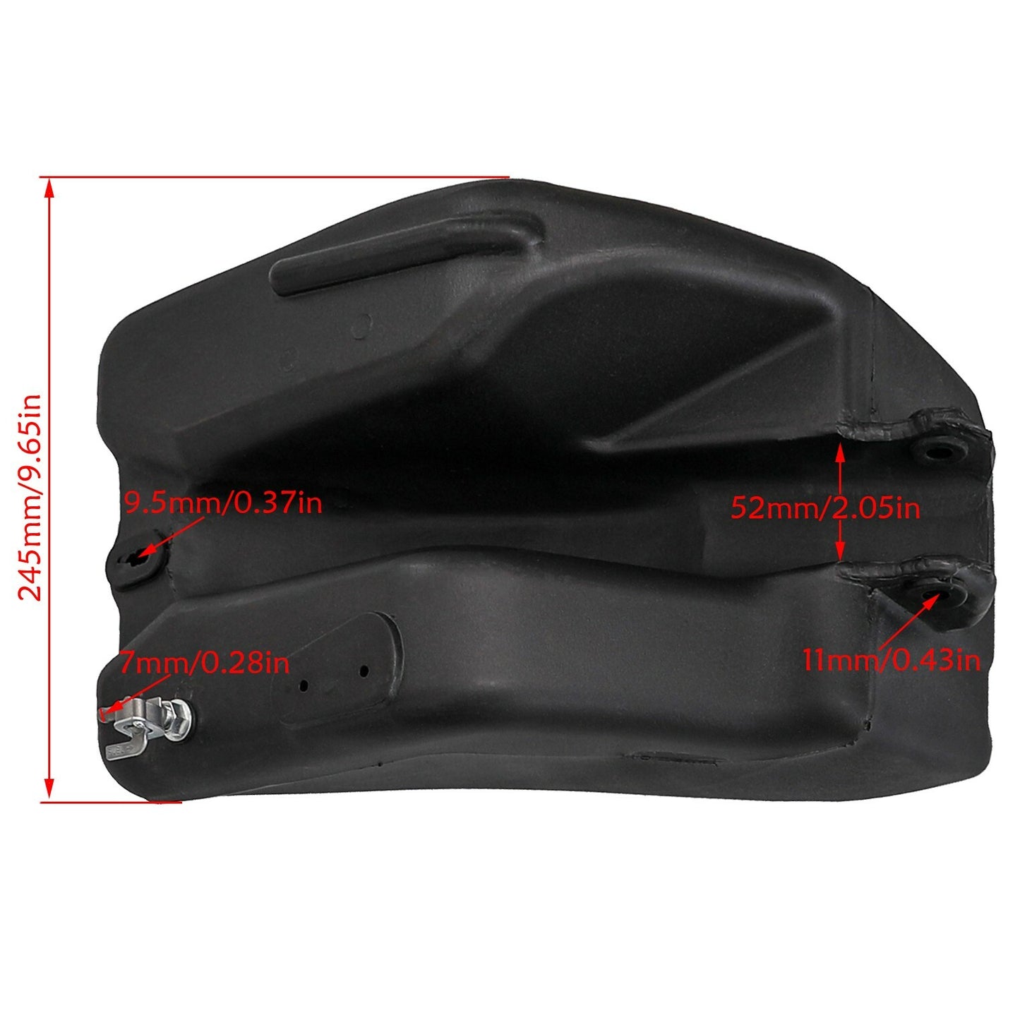 Gas Petrol Fuel Tank w/ Petcock for GY6 150cc 200cc 250cc ATV Quad Bike Buggy