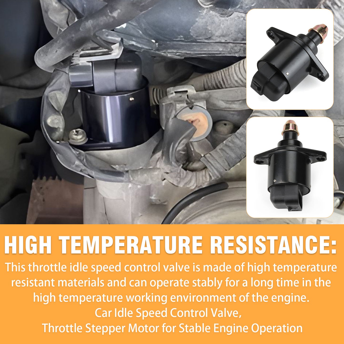 Suitable for Pack-1 King Kong Idle Motor Idle Speed (Black) Idle Control Valve 90325864