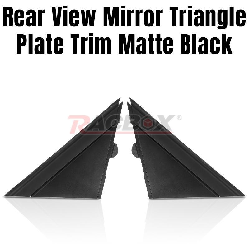 LEFT RIGHT DOOR MIRROR FLAG COVER MOLDING MATTE 1SD00KX7AA For 12-19 for FIAT 500 US