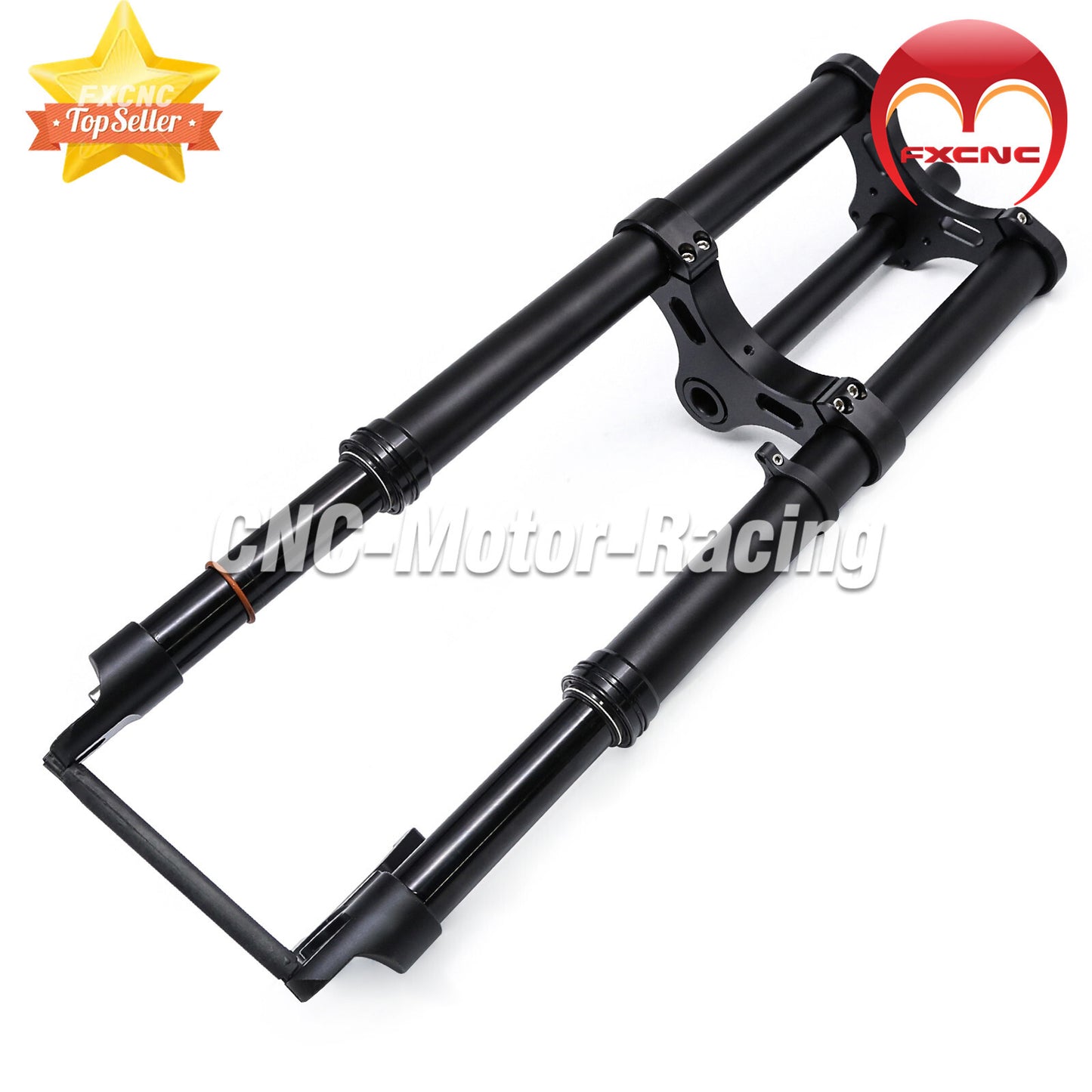 CNC Black 20 4.0 Electric Vehicle Front Fork Suspension Motorcycle Universal