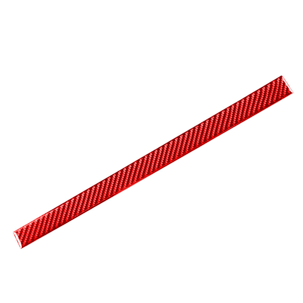 Car Center Console Water Cup Holder Stripe Cover for Toyota Tundra 2014-2021 Red