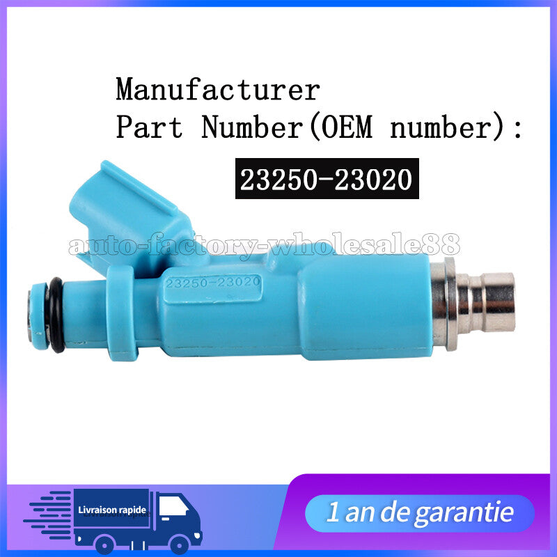 4X Fuel Injectors 23250-23020 pour for Toyota Yaris Vitz 1.0L 1.3L 1999-2005 A10