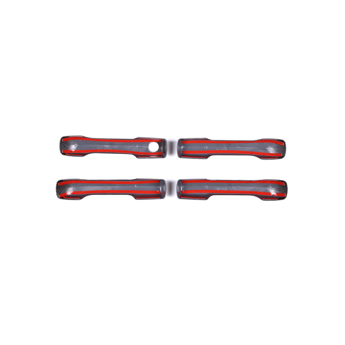 ABS carbon fiber cigarette lighter switch trim frame for Toyota Tacoma 2015 - 2020