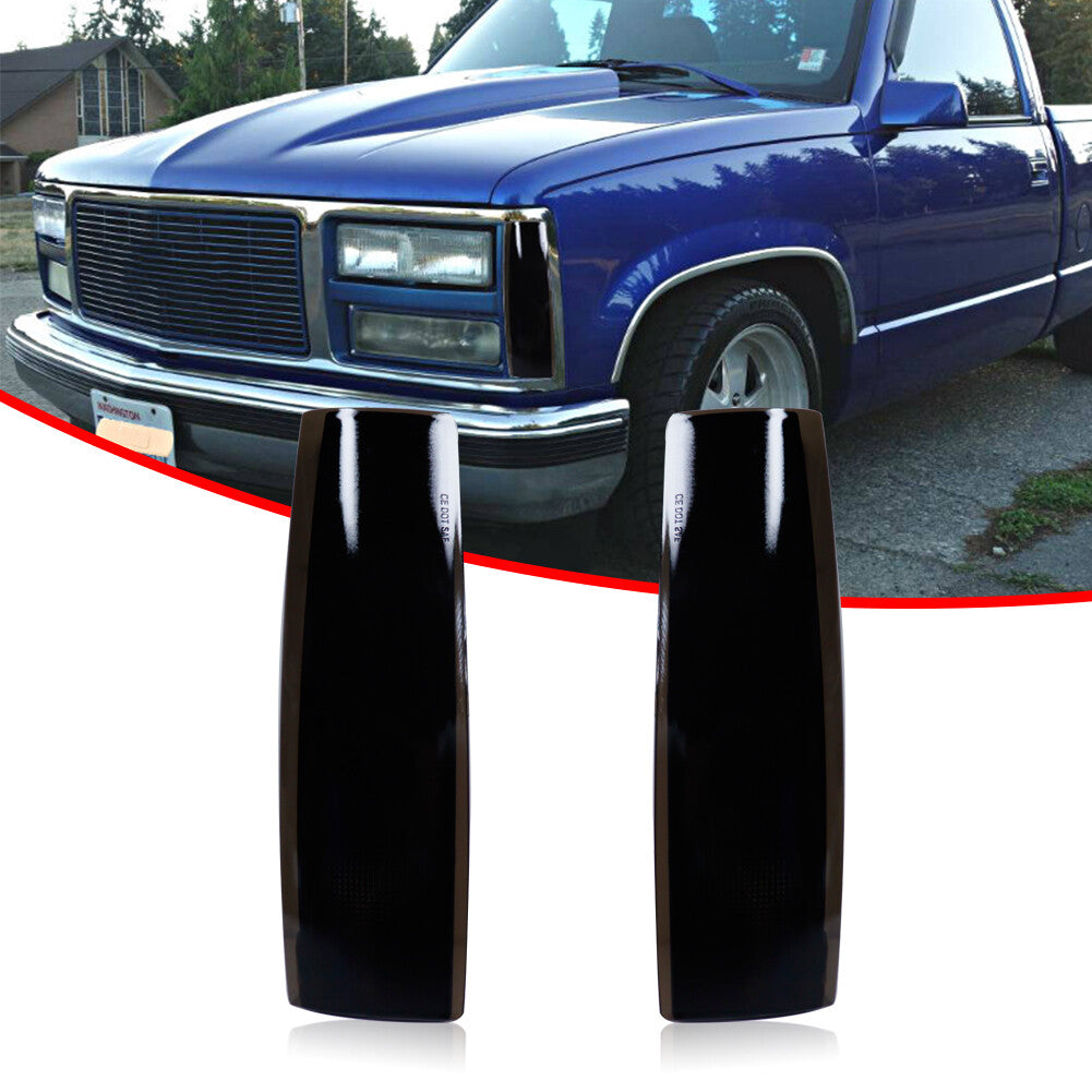 Front Marker Corner Light Housing Kit for 88-93 for GMC C1500 C2500 C3500
