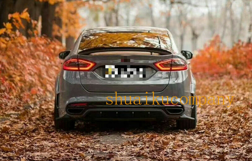 10x for Ford Fusion 2014-18 Primer Wide body Fender Flare Wheel Arch Cover Trim