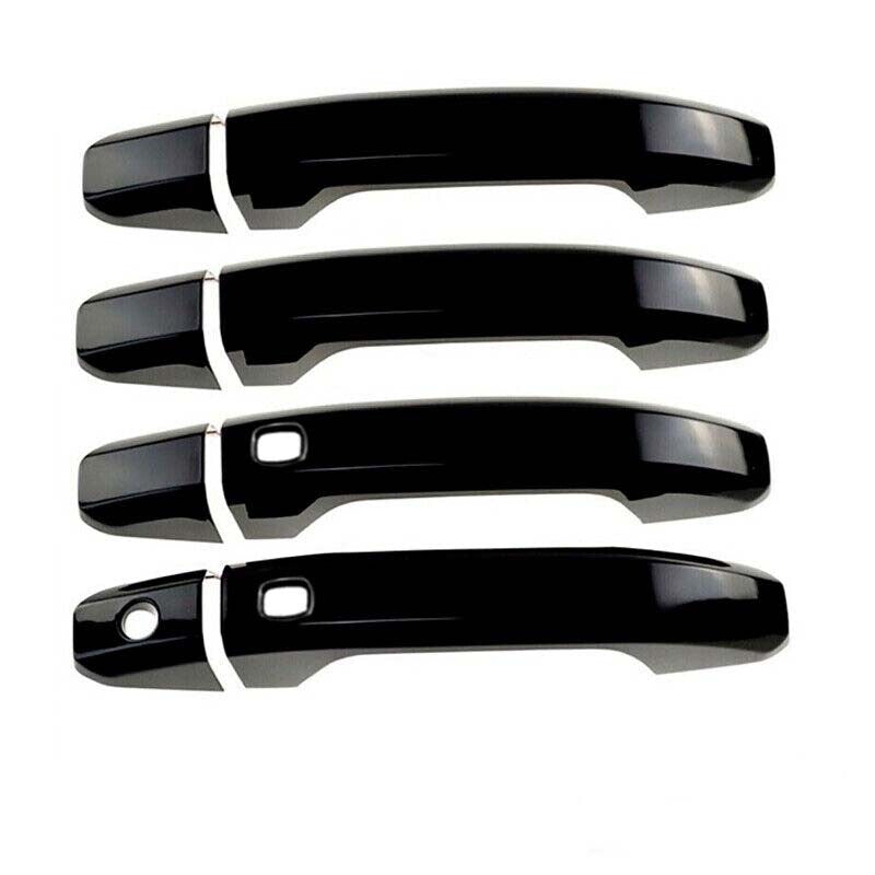 Door Handle Covers for 2014-2023 for GMC for Sierra for Chevy Silverado W/2 for Smart Keyholes