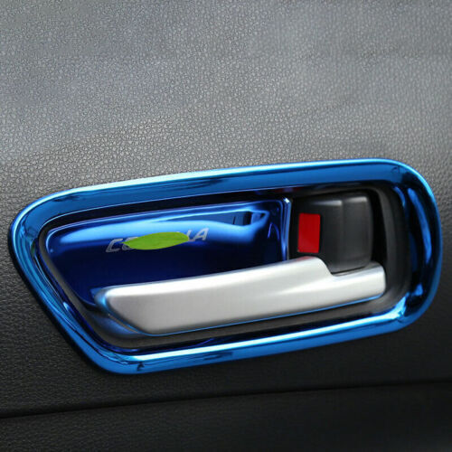 Interior Handle Lock Cover Trim Blue Titanium for Toyota for Corolla 2020-2023
