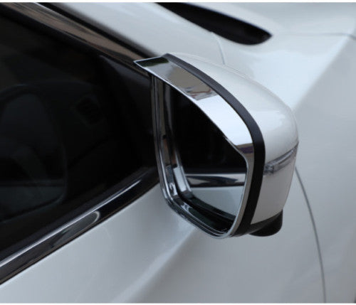 for Nissan Rogue Sport 2020-2021 Chrome Rearview Mirror Rain Eyebrow Frame Cover