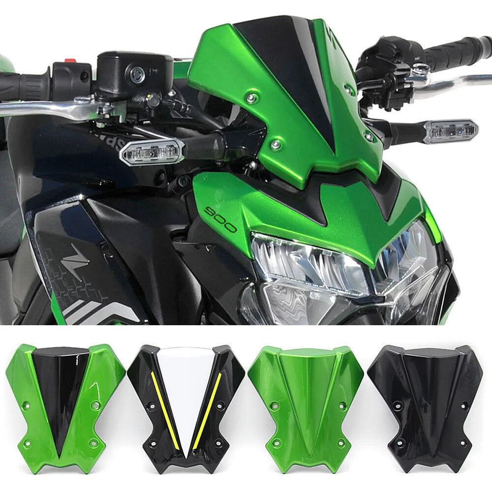 REALZION New Motorcycle Windshield Windscreen Wind Shield Screen Deflector Visor