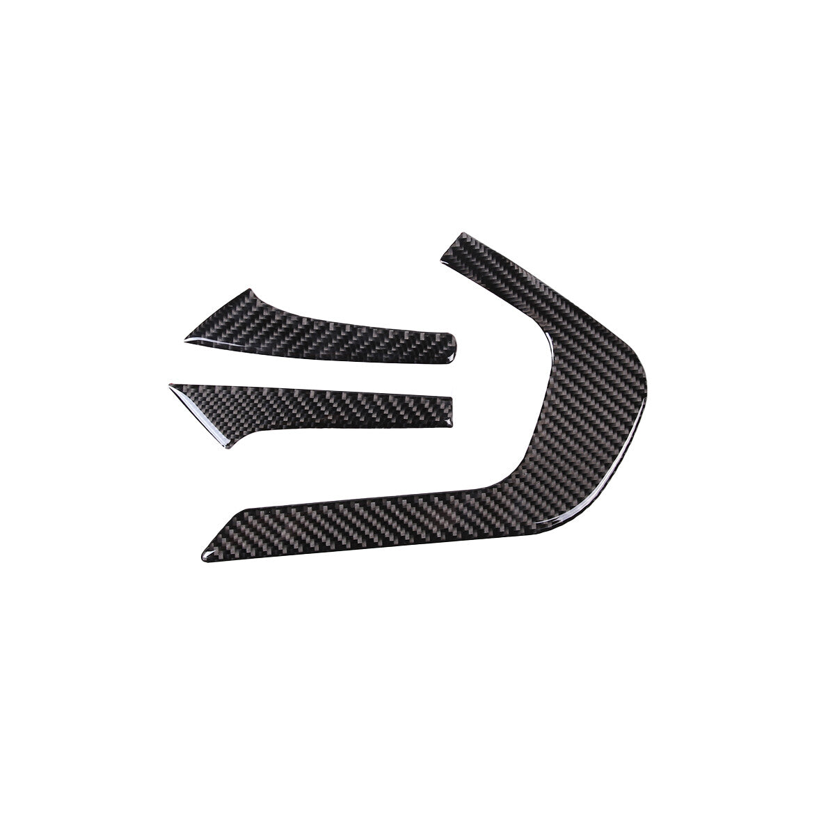 Blue aluminum alloy rearview mirror adjuster and volume cutter suitable for Toyota Tacoma 16-19