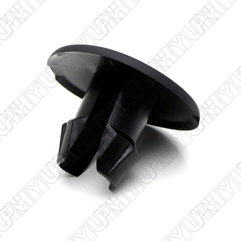 Black Round Rear Bumper Tailgate Step Pad Plug Cover For 97-08 for Ford F-250 17D754