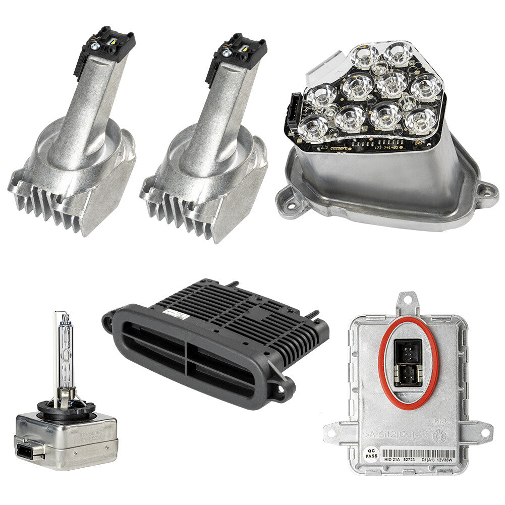 Xenon ballast bulb LED module diode kit for right-hand drive for BMW 5 Series 528i 535i 2011-2013