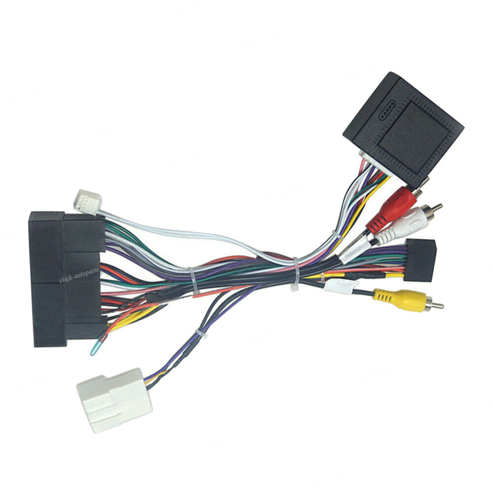 16Pins Car Radio Wiring Harness with Canbus Fits for Kia for Hyundai for Elantra Santa Fe