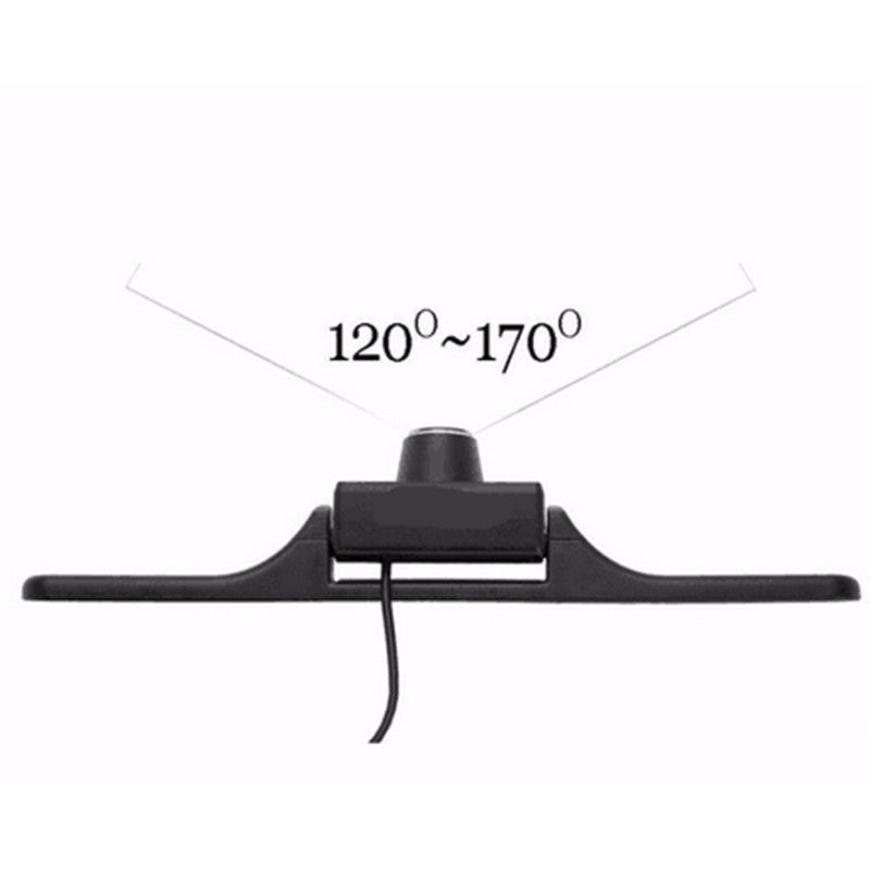 7LED Car License Plate Rear View Parking Reversing Backup Camera Night Vision