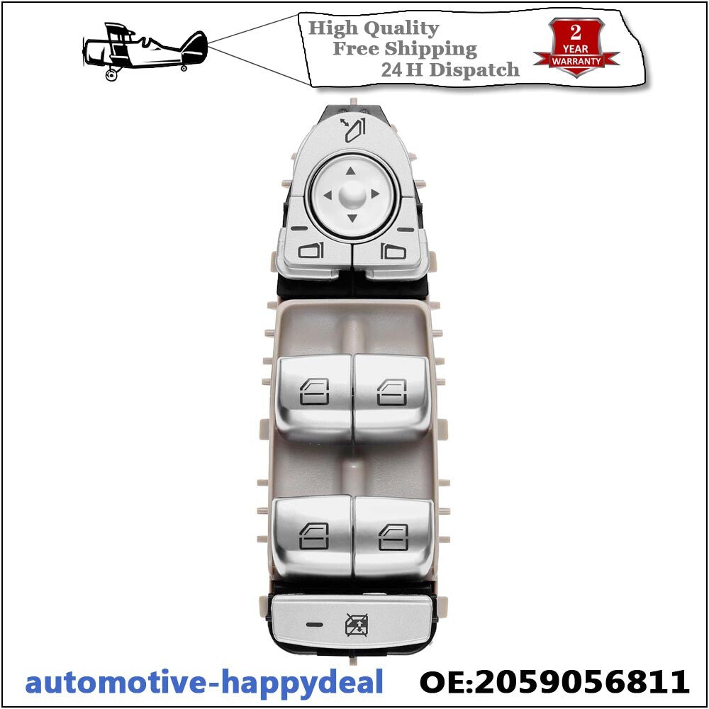 Car Electric Power Window Control Switch for Mercedes-Benz C W205 C220 2014-2018