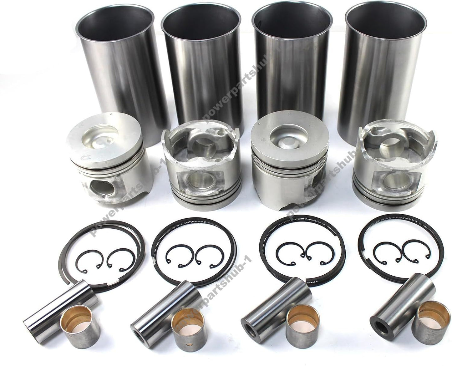 Overhaul Rebuild Kit with Valve Kit for Isuzu DMAX 4JK1 4JK1T Engine