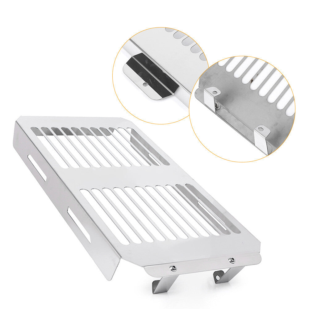 Radiator Grille Guard Cover Silver Fit for Honda VTX1800C/F/N/R/S/T
