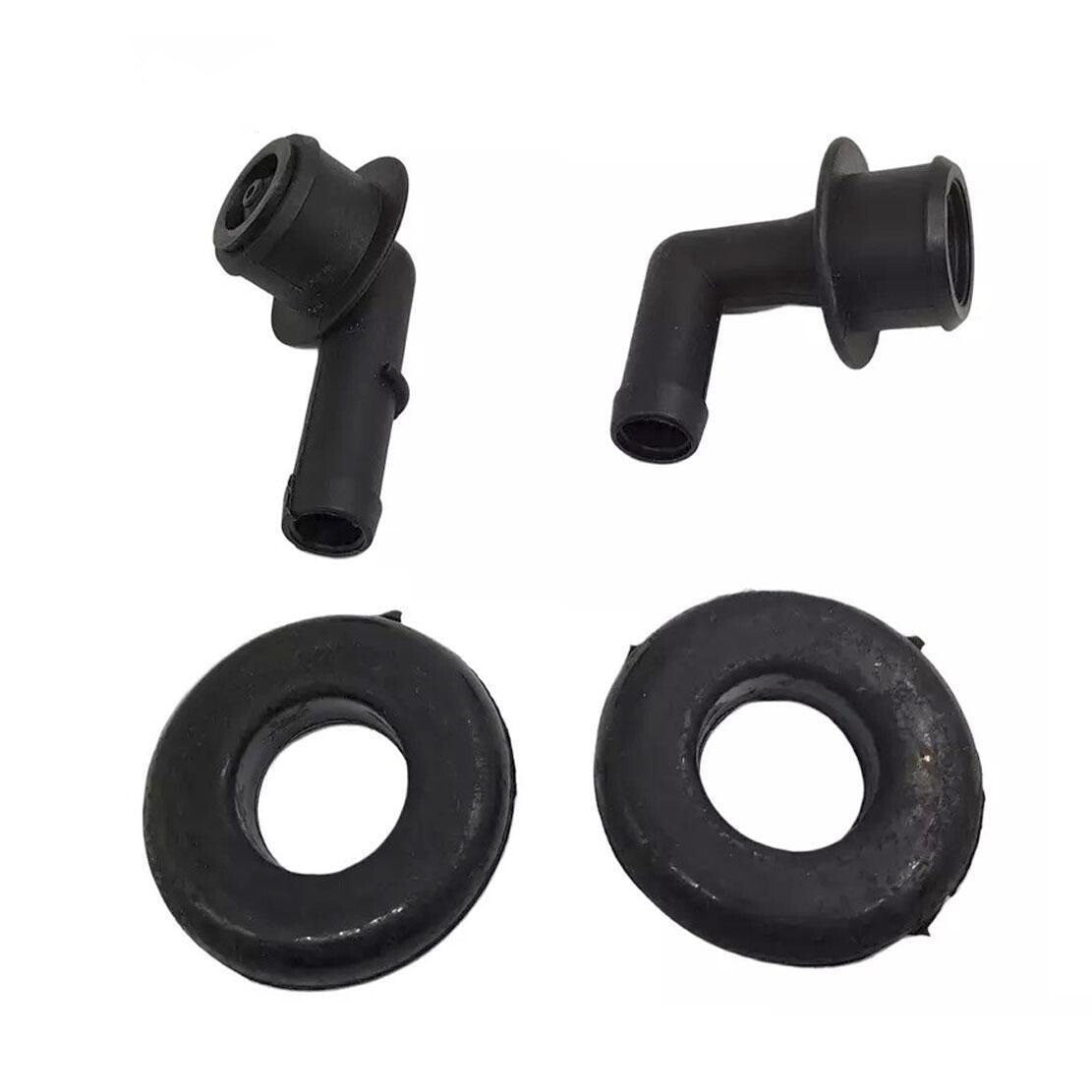 Black PCV Valve Grommet Set Fit for Jeep Grand Cherokee 4.0L 2000-2004