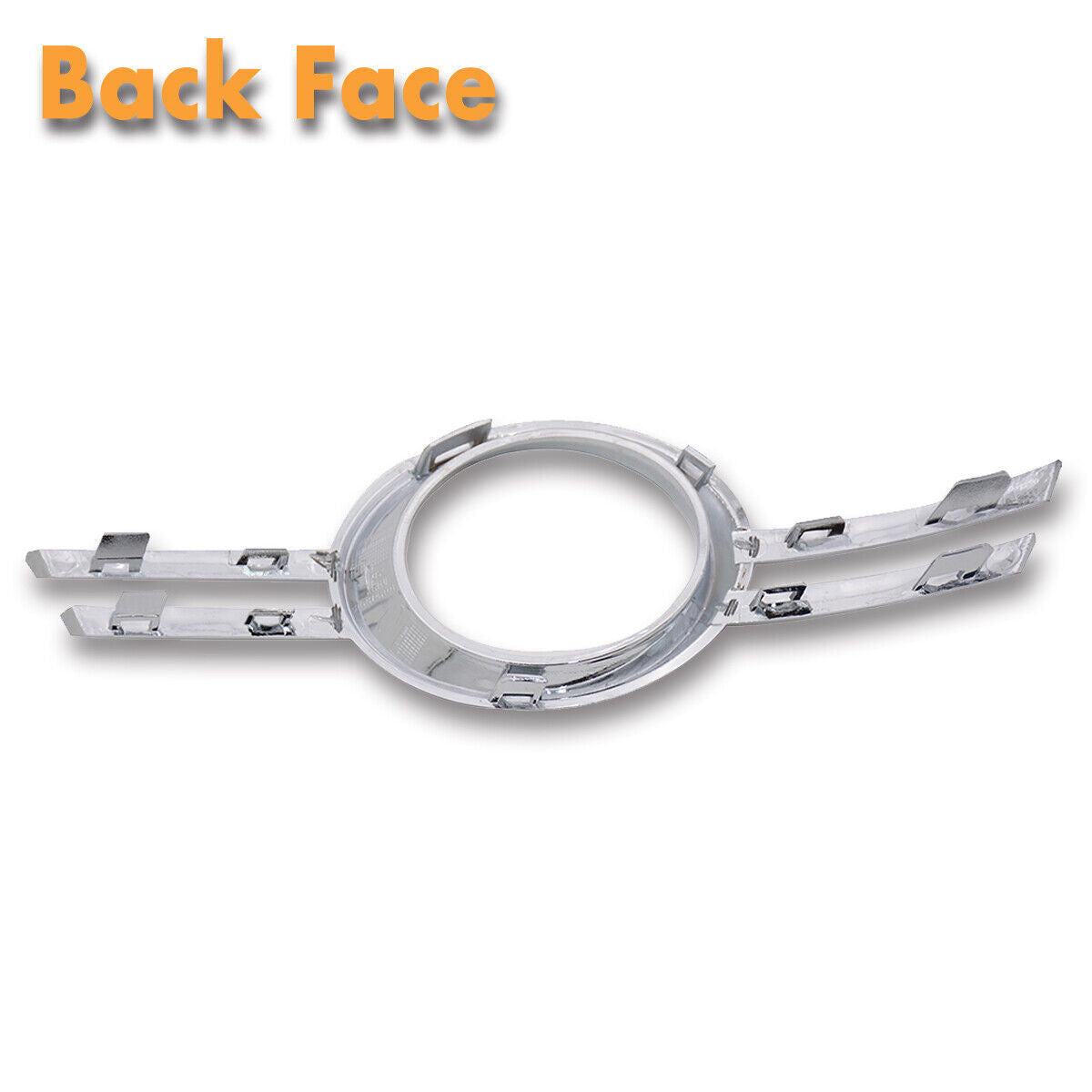 Left Fog Light Cover Chrome Molding Bezel for Benz C-Class W204 C200 2007-2011