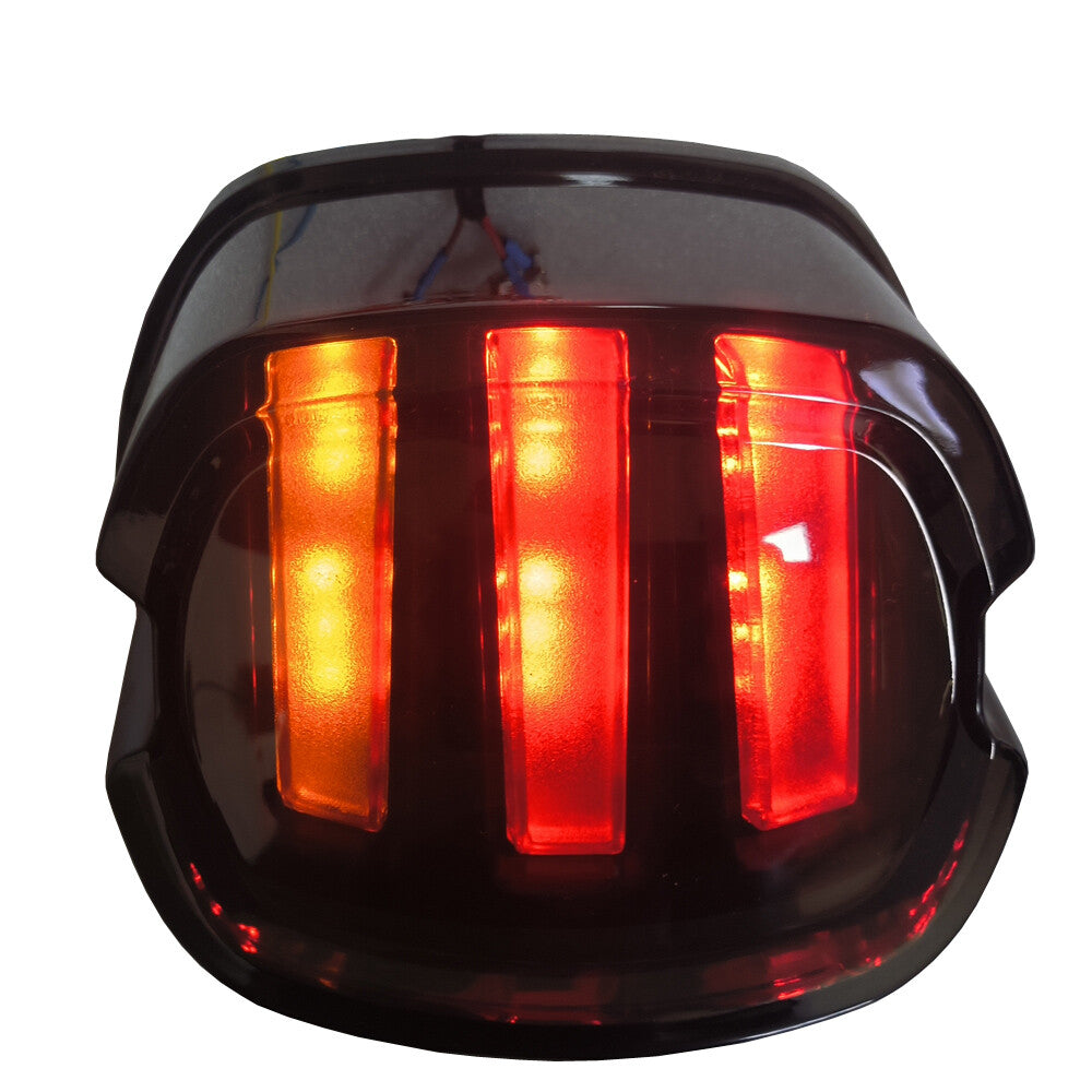 LED Tail Light Smoke Lens Turn Signal Brake for Harley Sportster Dyna Road King