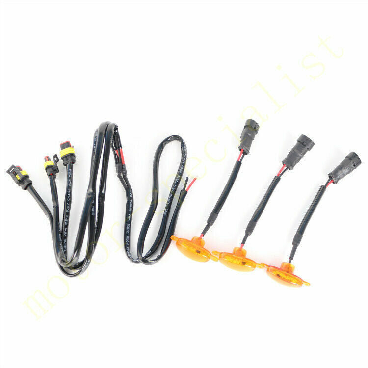 for Chevy Silverado 1500 2015-19 Front Grille yellow LED Light Style Lamp