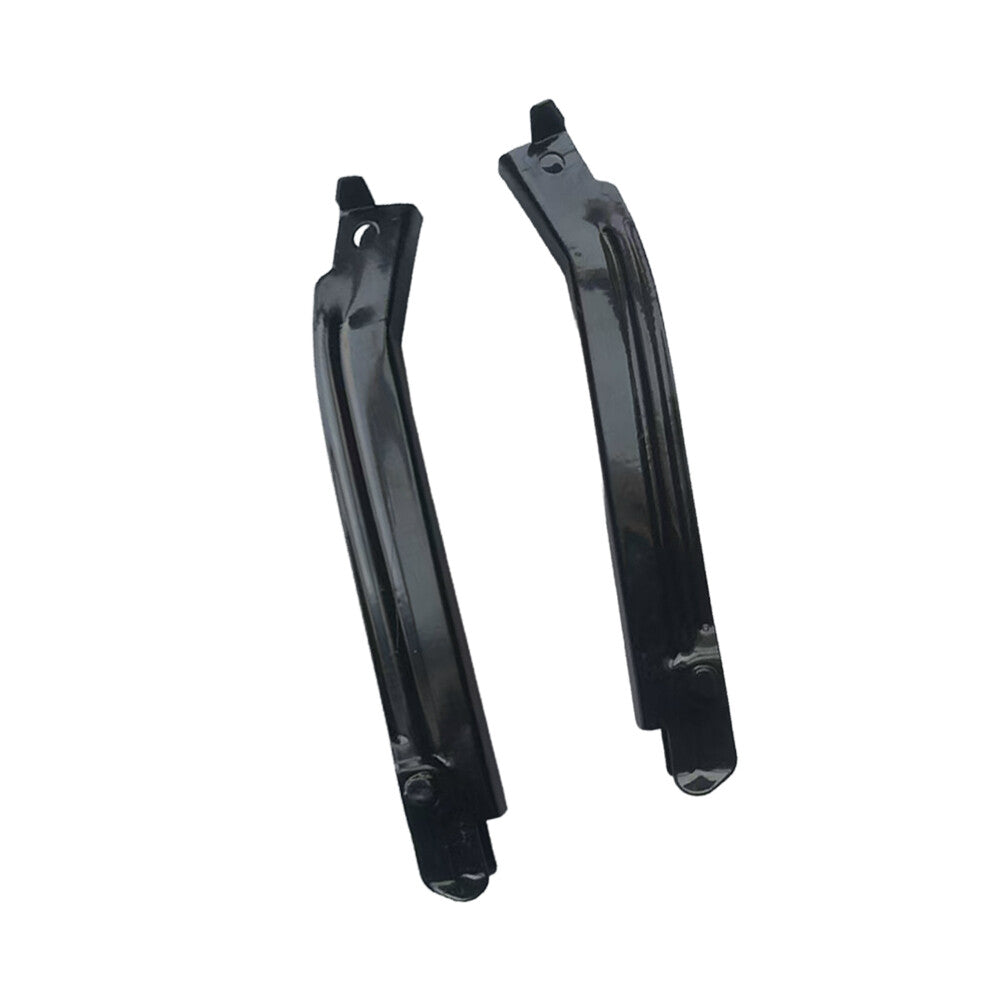 2 Front Bumper to Fender Bracket Holder Black for Mercedes ML350 2006-2011 LHRH