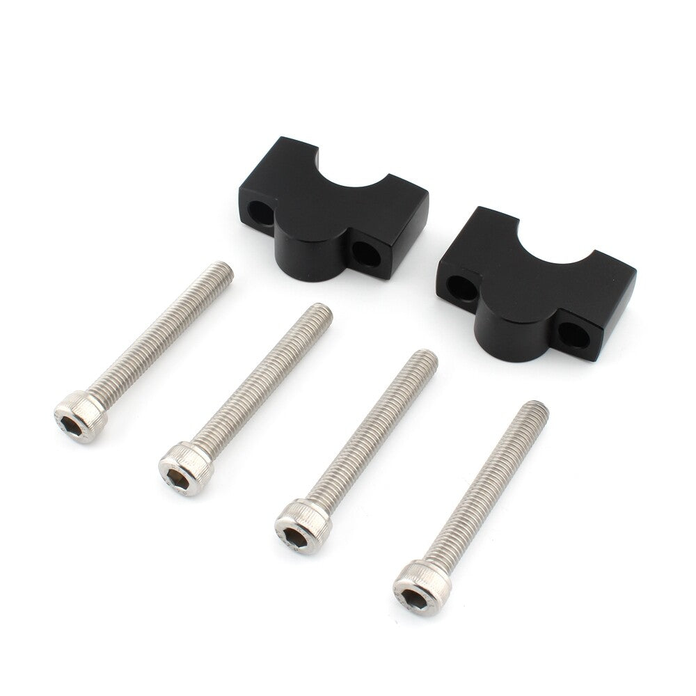 for Kawasaki 250TR W400 ZRX400 ZRX1100 Handle Bar Riser Handlebar Mounting Clamp