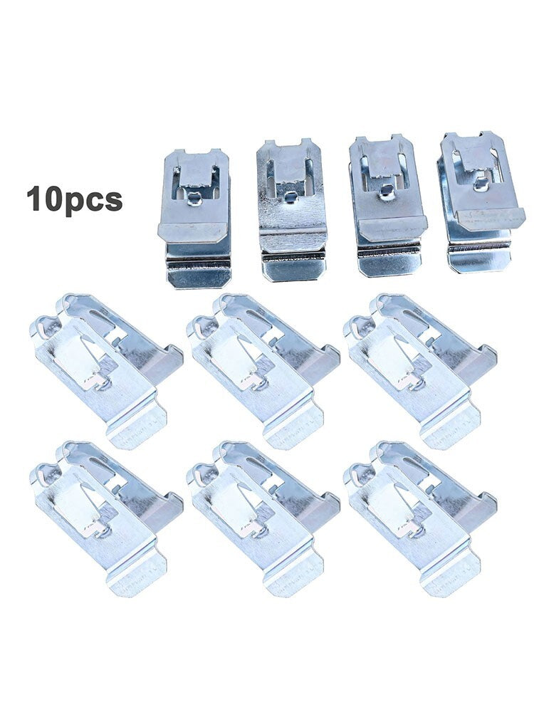 10Pcs Car Ceiling Handle Clip Roof Handle Interior Trim Panel Fastener Clips