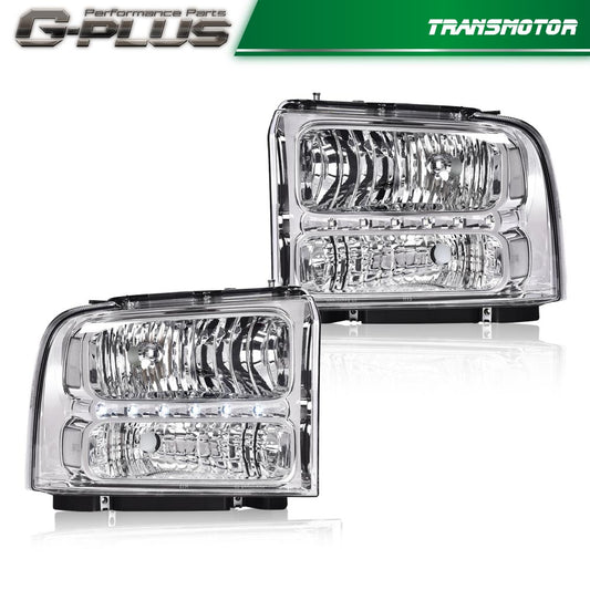 LED DRL CHROME HOUSING - Bright and Beautiful 05-07 Fuzhou Edition F250 F350