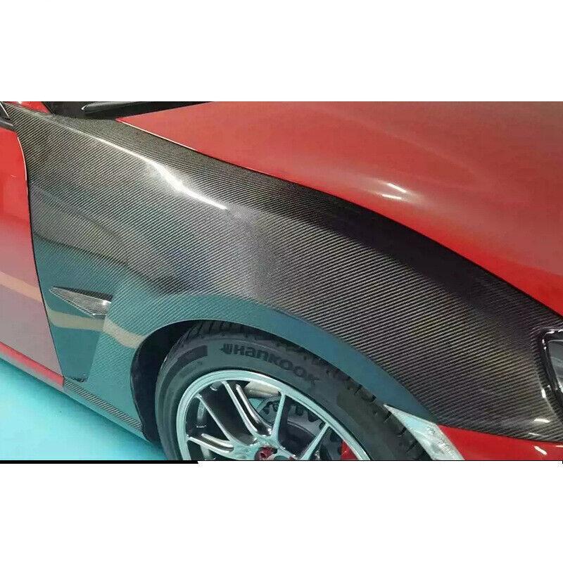 Carbon fiber front bumper fenders for Toyota GT86 2013 - 2020 BRZ - Replacement trim