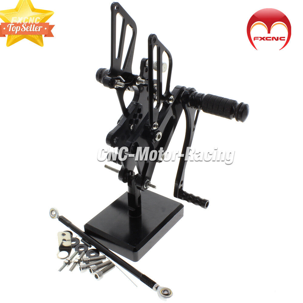 CNC racing rear wheel footrest for VFR400 NC30 RVF400 NC35 motorcycles