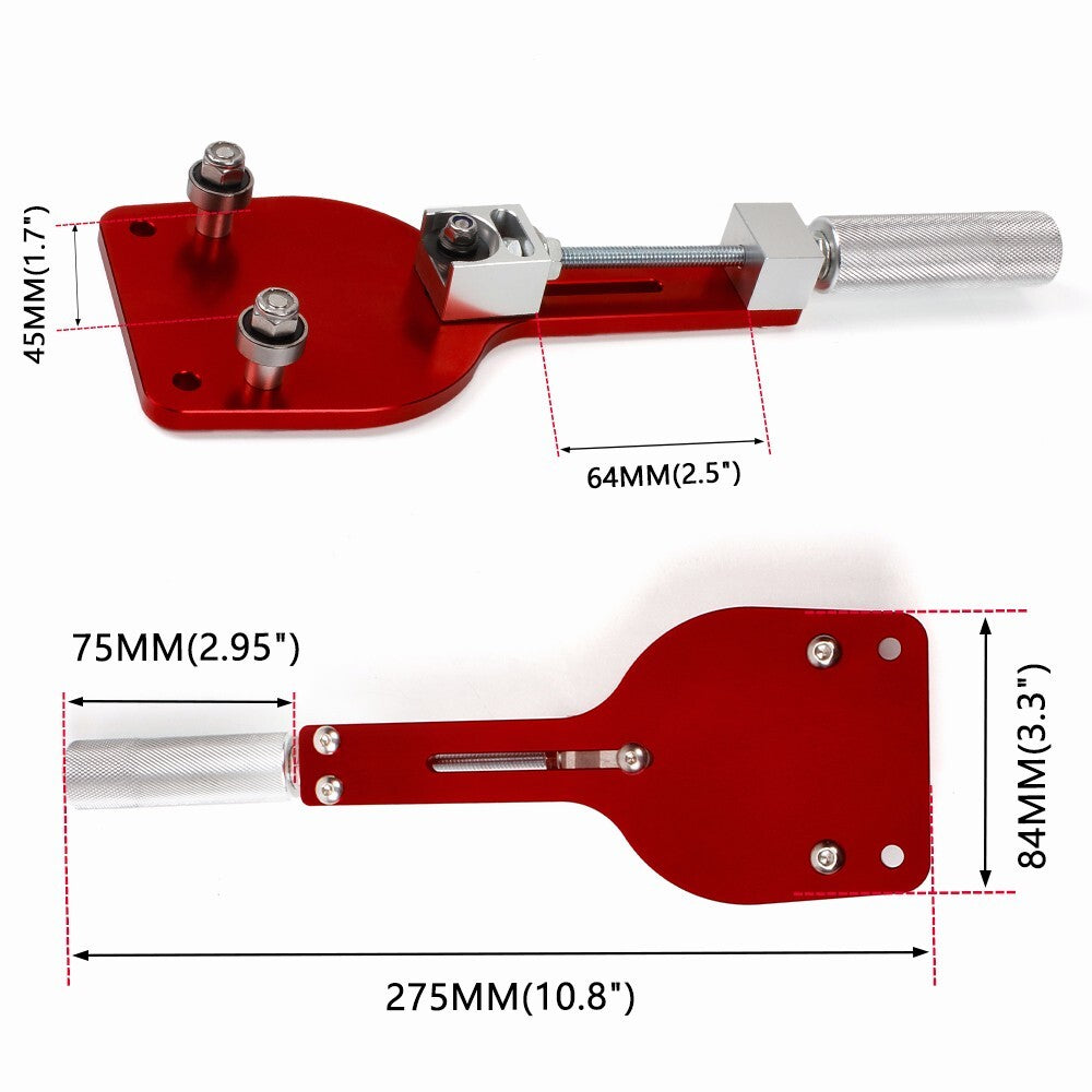 Universal Billet Aluminum Oil Filter Cutter Tool 2-3/8-5 Range for 77750 Red