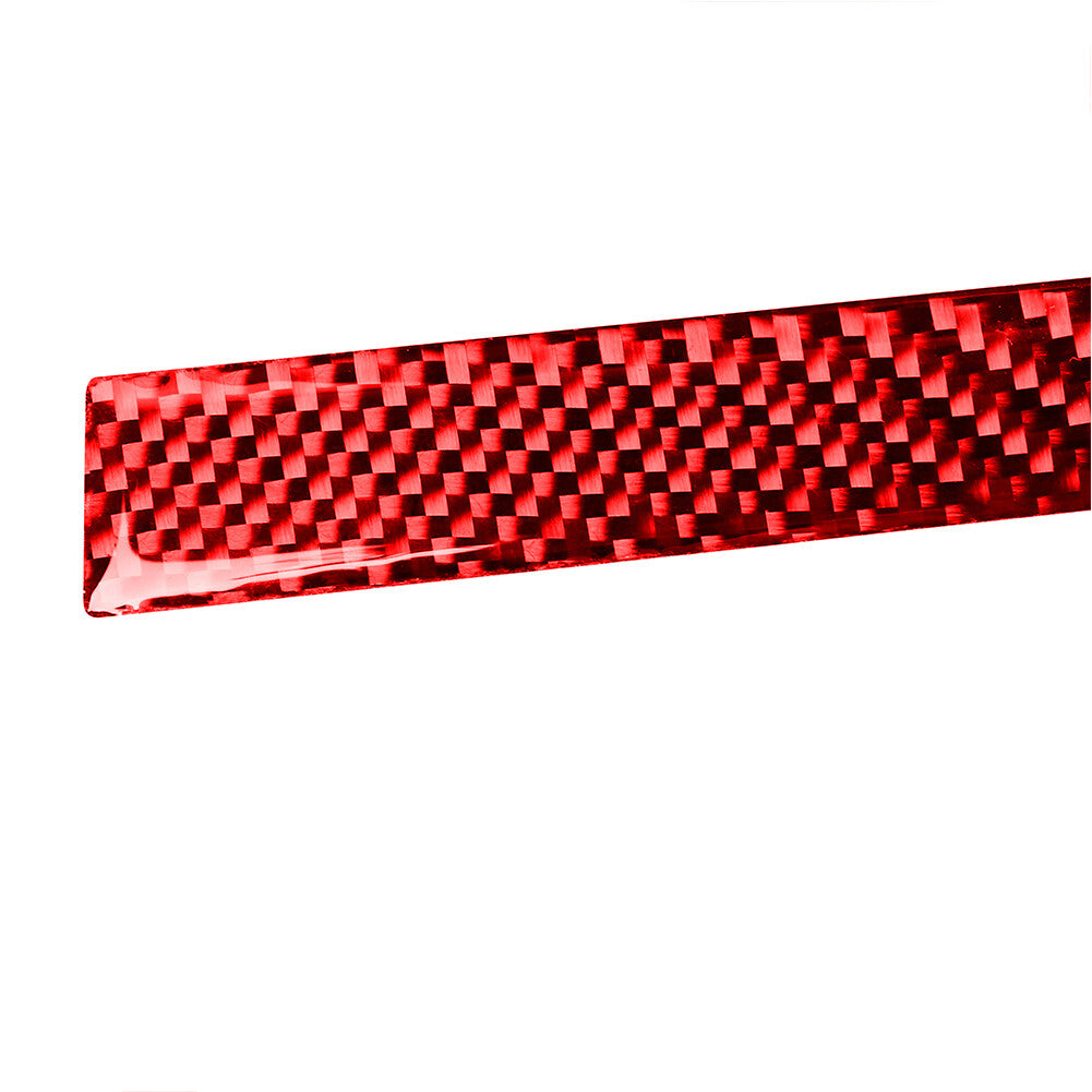 Red Carbon Fiber Passenger Side Dash Cover Trim Strip for Mazda MX-5 Miata 09-15