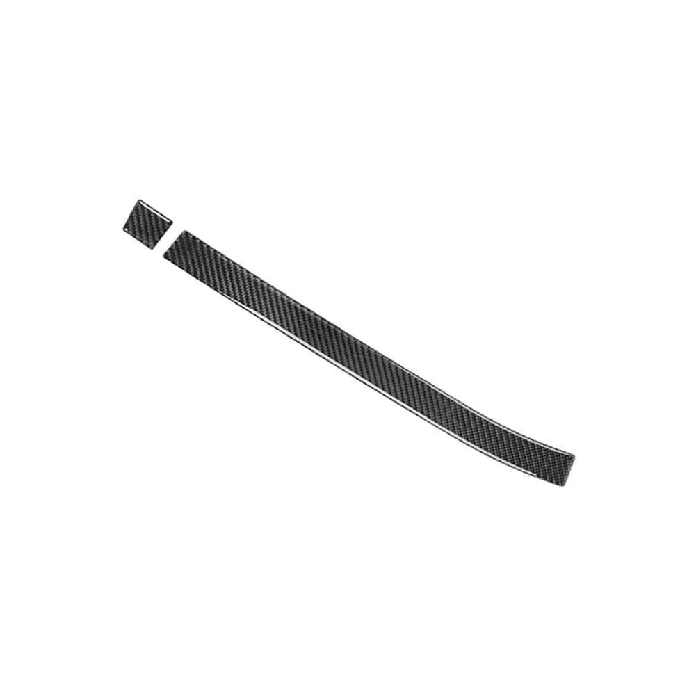 2Pcs Dashboard Trim Strip Cover Decor Carbon Fiber for Honda S2000 2000-2009