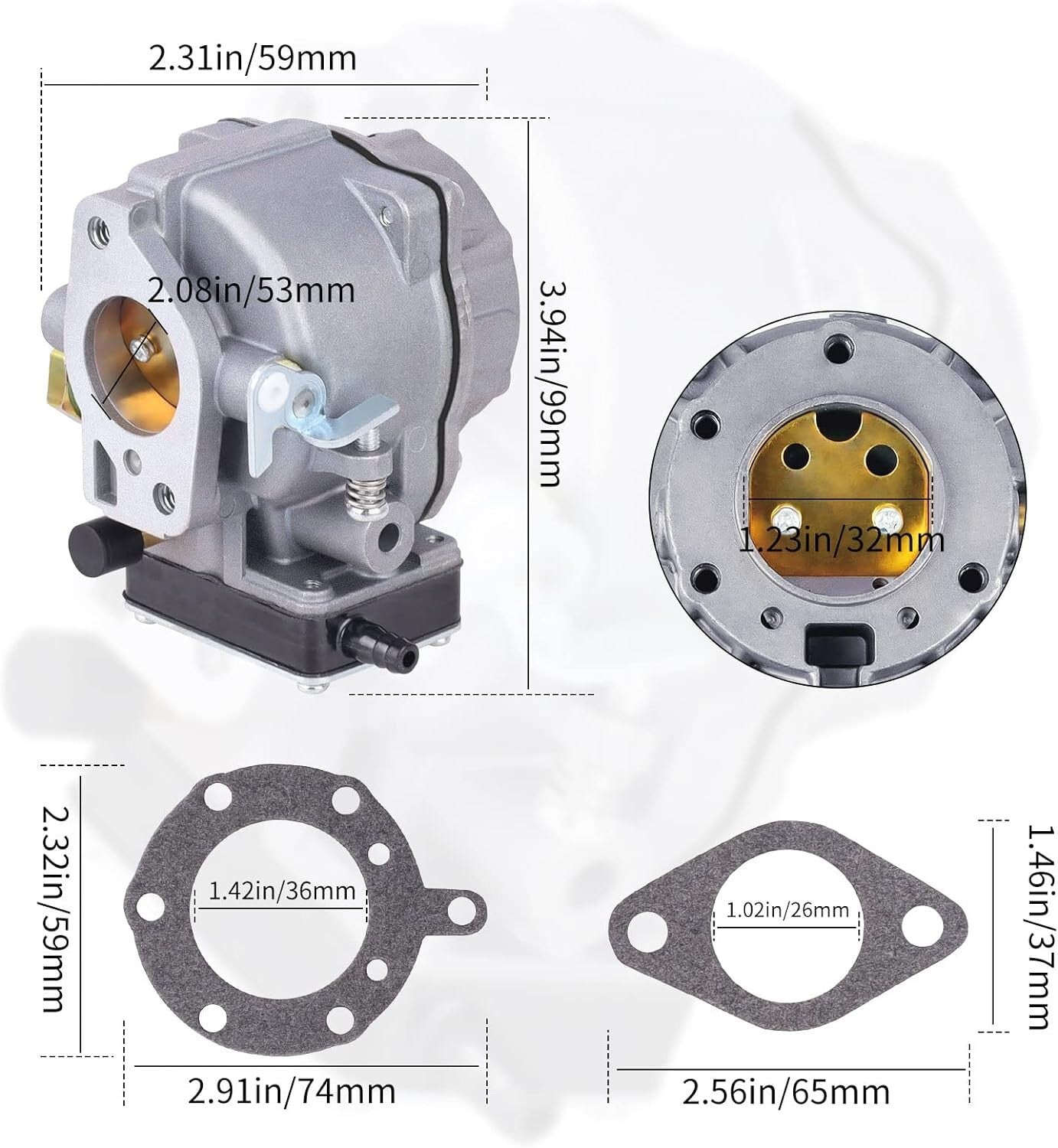 Carburetor for BS 42A707 693479 694056 42E707 42A777 Craftsman LT1000 917270821