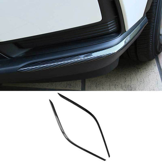 for Honda CRV CR-V 2023-2024 Carbon ABS Front Bumper Side Spoiler Apron Guard