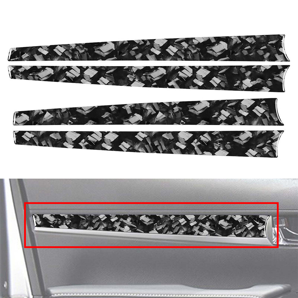 Interior Door Panel Strips Cover Trim for Toyota Hilux Revo 2015-2023 15