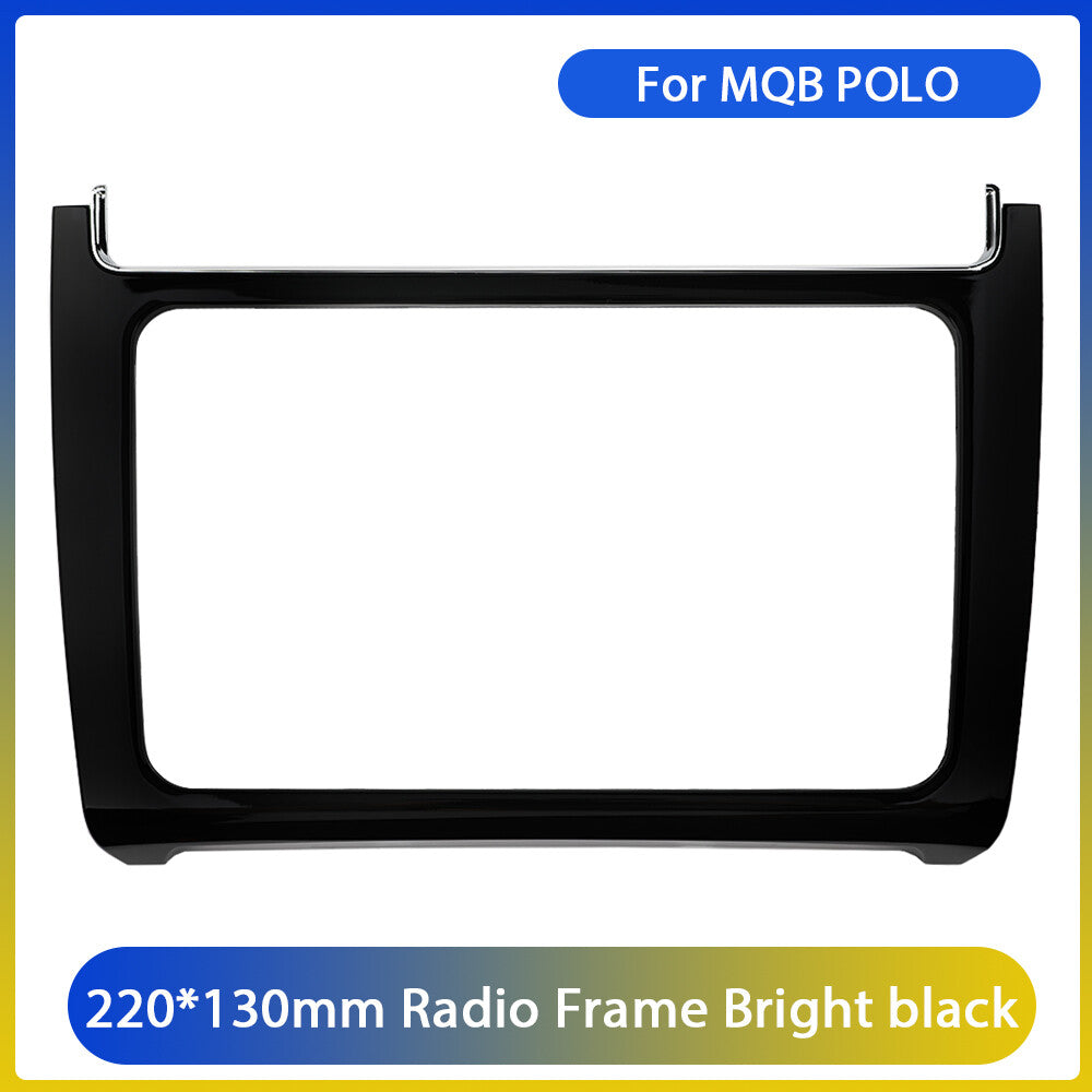 POLO Orignal Exquisit Piano Schwarz Display Autoradio Rahmen Panel F¨¹r for VW MQB
