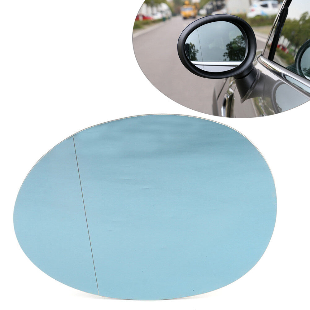 Rear View Heated Mirror Glass Blue for Mini F54 F55 F56 F57 F60 51167366039