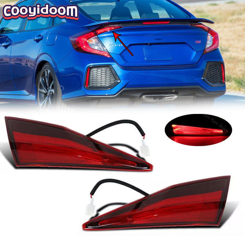 LHRH Rear Inner Tail Light Brake Lamp For 2016 2017 2018-2020 for Honda for Civic Sedan