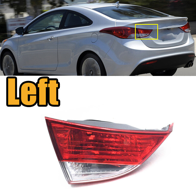 Left Rear Tail Light Inner Brake Lamp No Bulb for Hyundai for Elantra 2011-2013