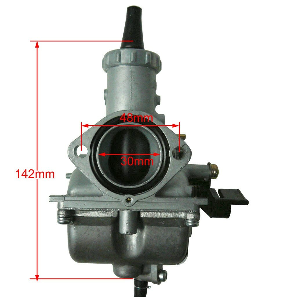 VM26 30mm carburetor for 200cc 250cc TTR Apollo Dirt Pit bike Gokart